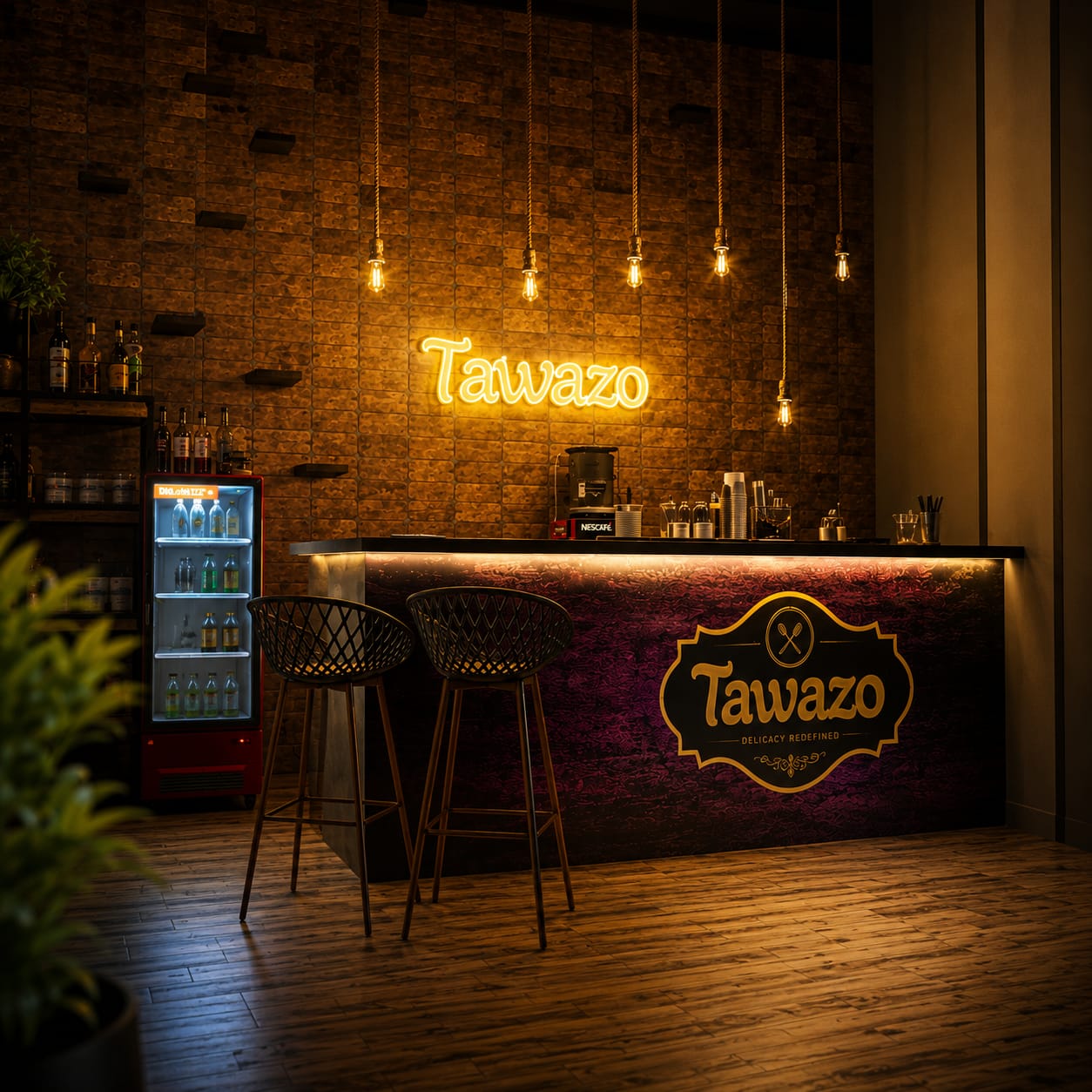 Tawazo café interior