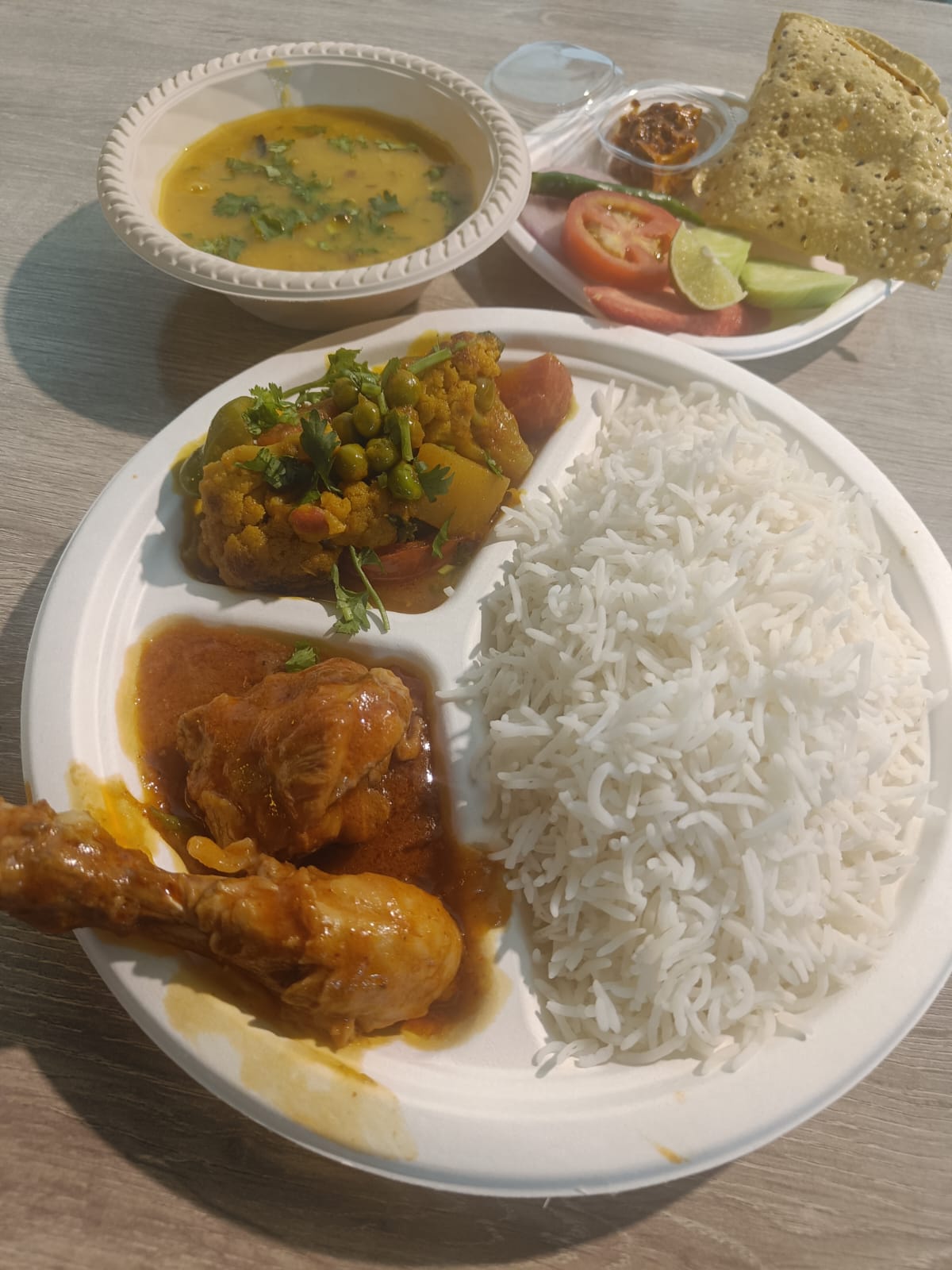 Non-Veg Thali Plate