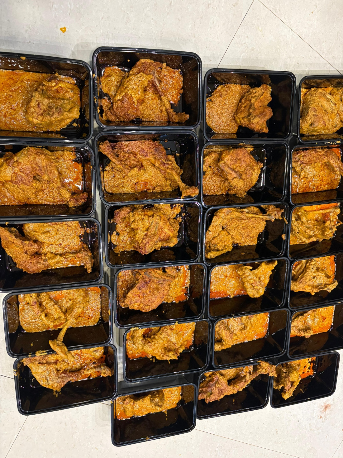 Chicken Chaap Trays